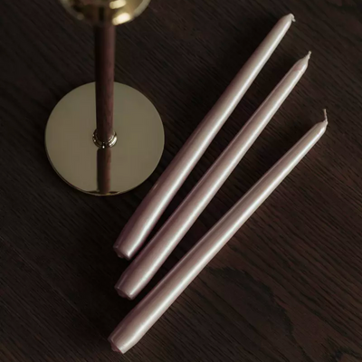 Hilke Collection Herrgårdsljus - Dimrosa Pärla