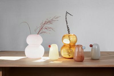 Vas Rosa Glas OYOY LIVING