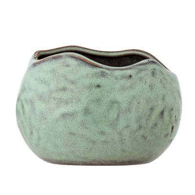 Kruka Grön Stengods Pennie | Bloomingville