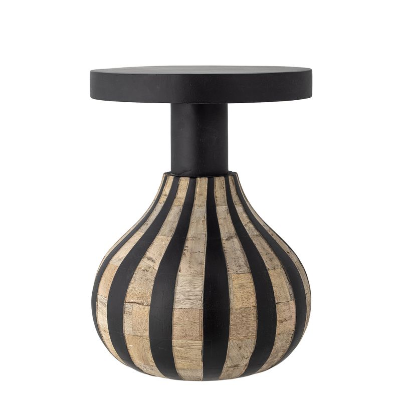 Aloise Sidobord Svart FSC 100%® Mango Ø29cm Bloomingville