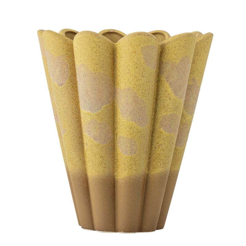 Penn Vas Gul Stengods Ø25.5 cm Bloomingville Creative