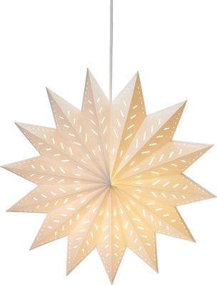 PR Home Alfa Julstjärna Vit 60cm