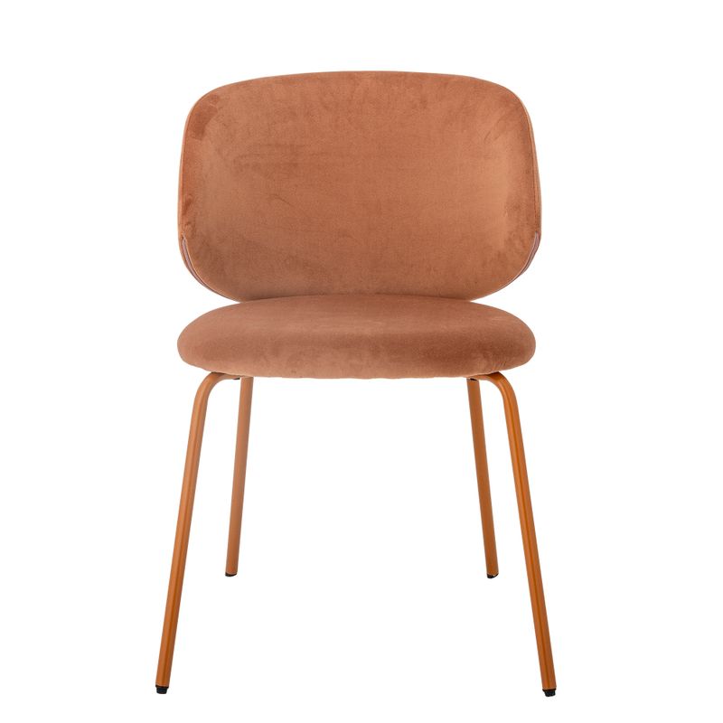 Matsalsstol Orange Återvunnen polyester Ponte | Bloomingville