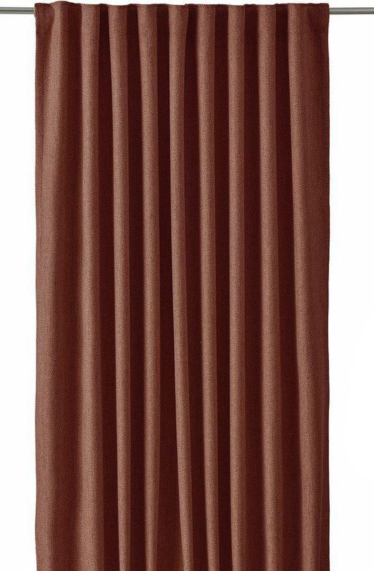 Svanefors Greenwich Gardin 2-pack Rost 140x280 cm