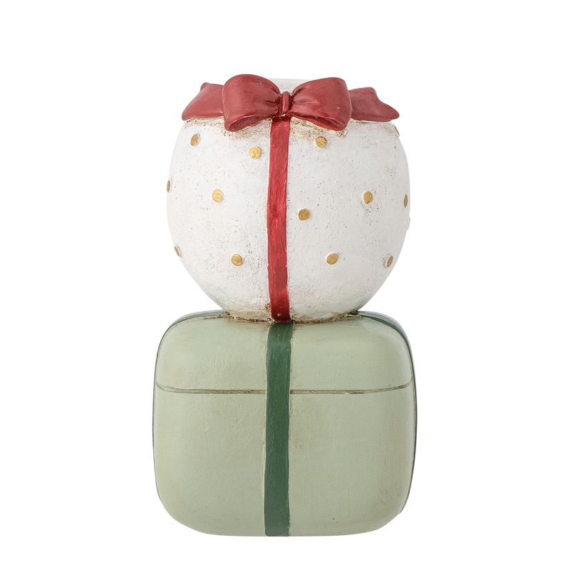 Ljusstake Grön Polyresin Wish | Bloomingville