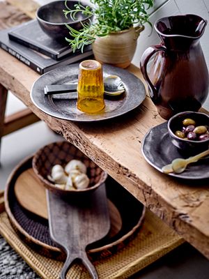 Kanna Brun Stengods | Bloomingville Creative