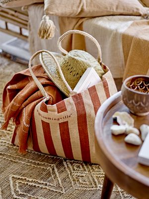 Shoppingväska Brun Jute Bergamo | Bloomingville