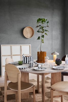Blomkruka Vit Stengods OYOY LIVING