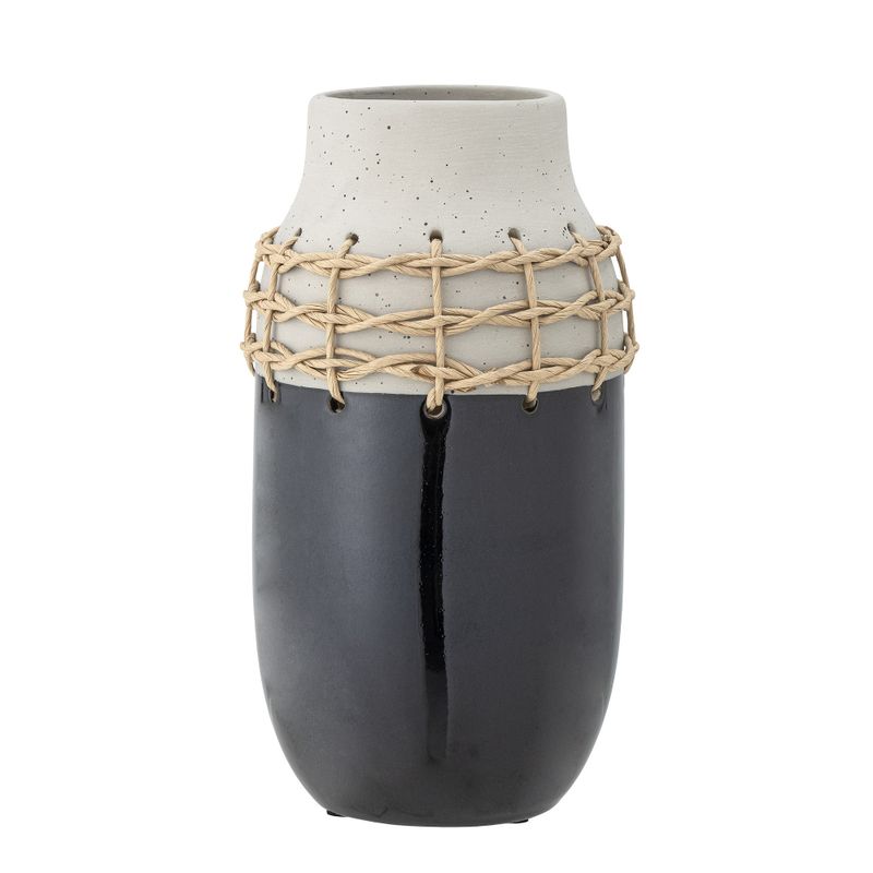 Janie Vas Svart Keramik Ø16cm Bloomingville