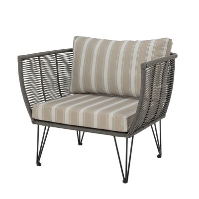 Mundo Loungefåtölj Grön Metall H72cm Bloomingville