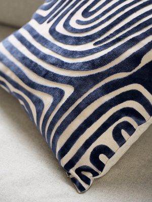Molly Kuddfodral Marin 45x45cm | Svanefors
