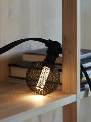 Grid LED pkt E14 5x Ljuskällor 4.2m Svart | PR Home