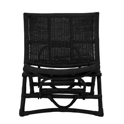Fåtölj Svart Rotting Baz | Bloomingville