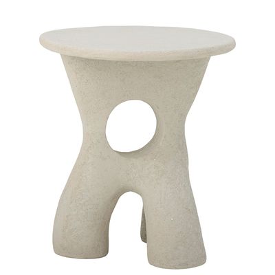 Sidobord Vit Polyresin Amiee | Bloomingville