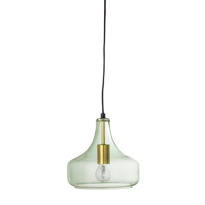 Taklampa Grön Glas Yuser | Bloomingville