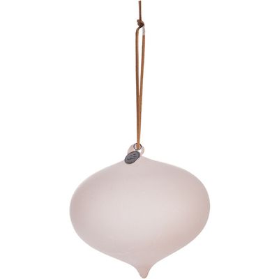 Lene Bjerre Clarinne bauble H12 cm Pulverrosa