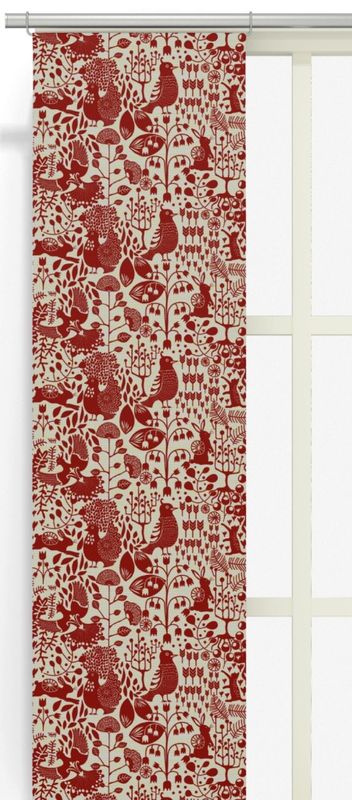 Fyri (culla) röd panellängd 2 pack Arvidssons Textil