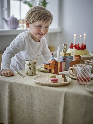 Bloomingville Charlie Födelsedagsdekoration, Brun, Mdf L28xH14xW5 cm