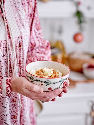 Skål Grön Stengods Yule Set om 2 | Bloomingville
