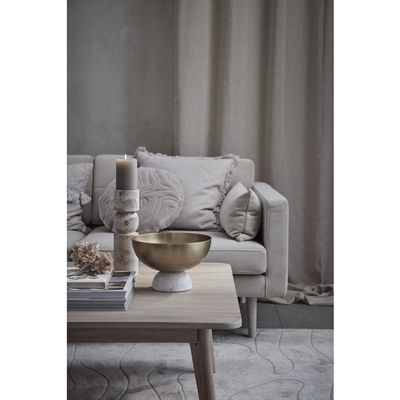 Lene Bjerre Ellia Ljusstake Linne Marmor H30 cm