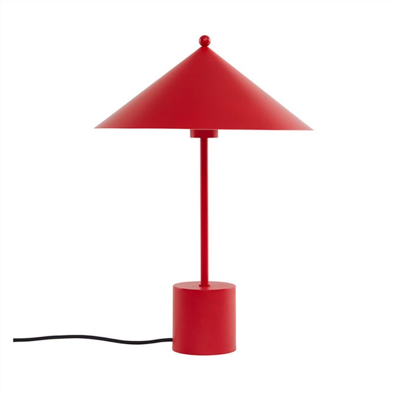 Bordslampa Körsbärsröd Metall. Pulverlackerad OYOY LIVING