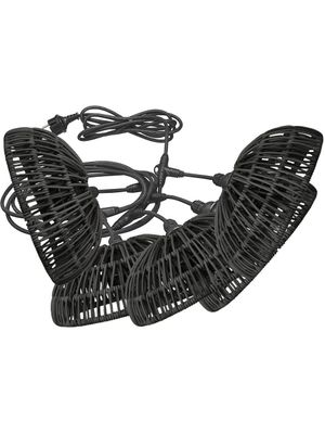 PR Home Flex Outdoor Ljusslinga Inkl 5st Hue 20 cm Svart