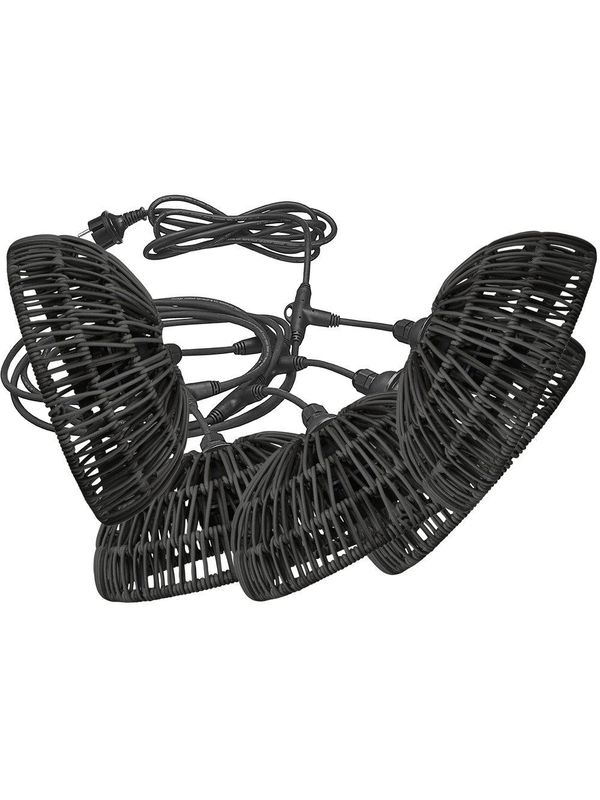 PR Home Flex Outdoor Ljusslinga Inkl 5st Hue 20 cm Svart