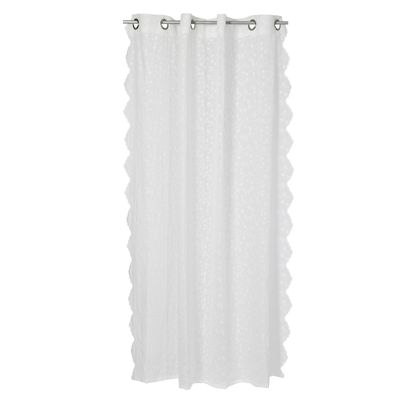 Lene Bjerre Eloise Duschdraperi Benvit Polyester