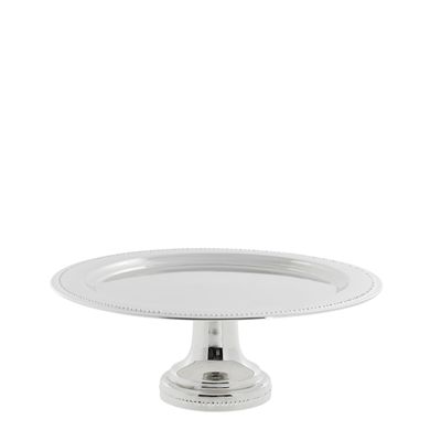 Lene Bjerre Sigrid Tårtfat Silver Aluminium H11 cm