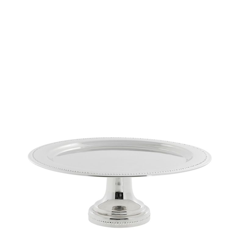 Lene Bjerre Sigrid Tårtfat Silver Aluminium H11 cm