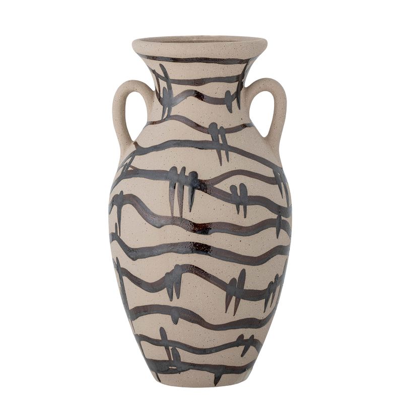 Vas Svart Stengods Ohana | Bloomingville