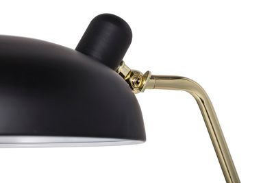 Golvlampa Svart Metall Roseanna | Bloomingville