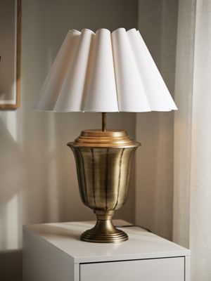 Elli Lampfot Antique brass 45cm Antikmässing | PR Home