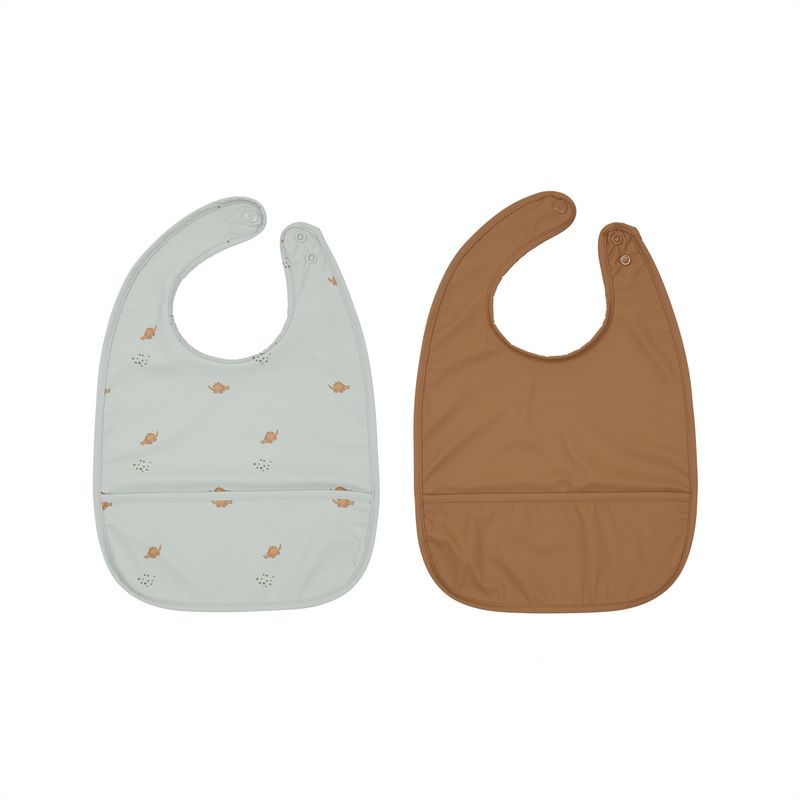 Förkläde Dammgrön/Karamell Återvunnen Polyester OYOY MINI