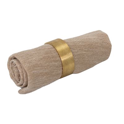 Servettring Guld Mässing Laurie Pack of 4 | Bloomingville