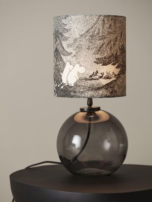 Jonna Lampfot Grå 28cm | PR Home