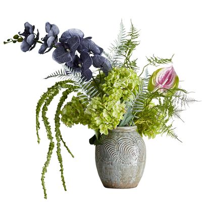 Bloomingville Poetry Bukett Grön Polyeten Ø30 cm