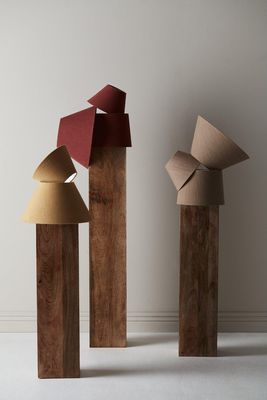 PR Home Empire Lampskärm Florenzo Röd 35cm