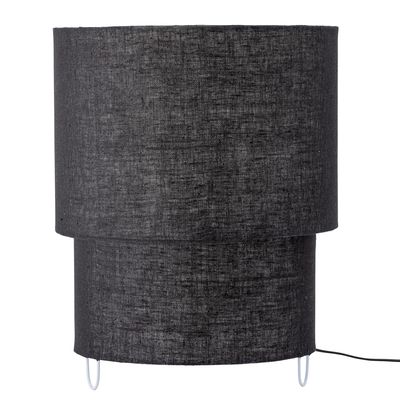 Bordslampa Svart Linne Zalt | Bloomingville