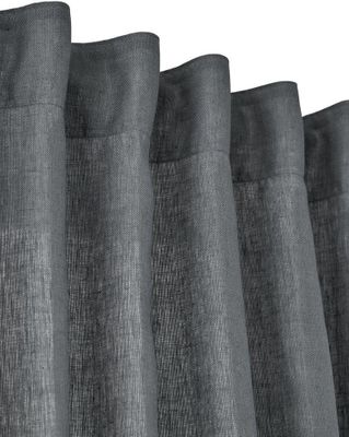 Svanefors Ingrid Gardin 2-pack Grå 140x280 cm