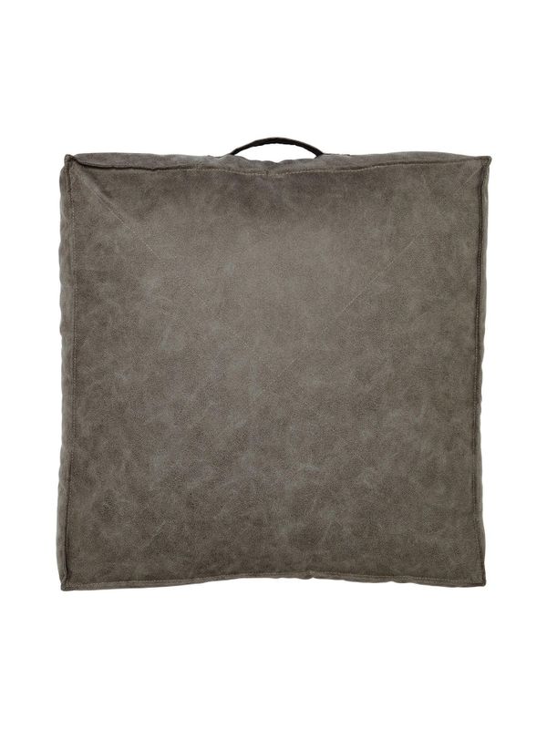 Lycke Sittpuff Mörkbrun 50x50x15cm Svanefors