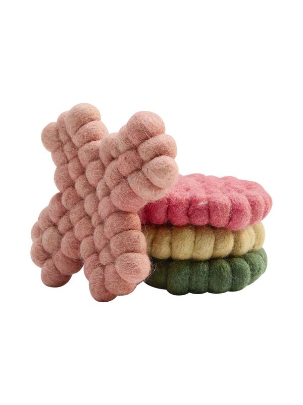 Vanja Glasunderlägg Multi 10cm | Svanefors