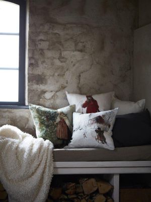 Svanefors Konfekt Kuddfodral Grön 45x45 cm