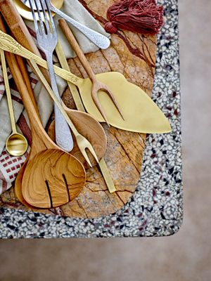 Gaffel Guld Mässing Serra | Bloomingville