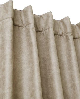 Lycke Gardin Ljusbrun 135x280cm | Svanefors