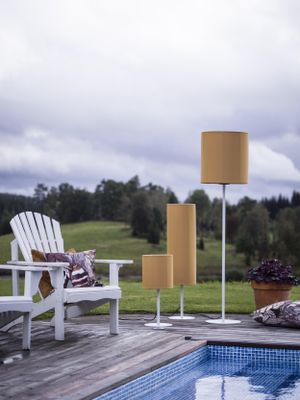 Agnar Golvlampa Outdoor Saffran 100cm | PR Home