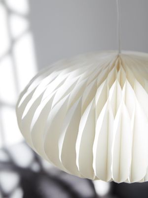 PR Home Anita takskärm Vit papper 40cm