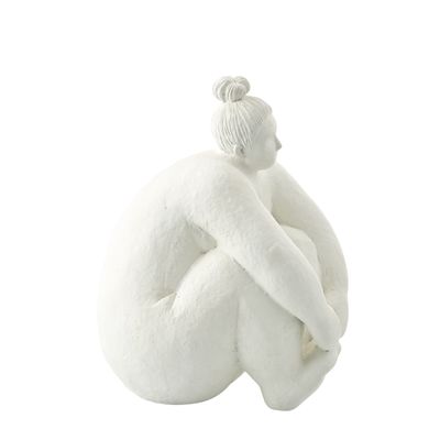 Lene Bjerre Serafina Dekoration Vit Polyresin 19x18x24