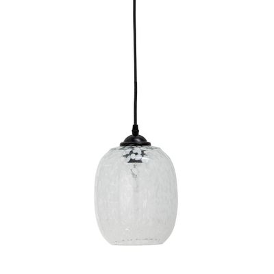 Taklampa Vit Glas Gisele | Bloomingville