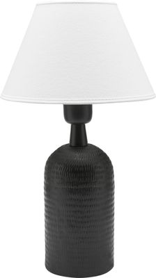 Riley Lampfot Matt Svart 28cm | PR Home